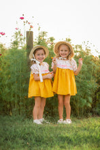 Load image into Gallery viewer, Vintage Floral Mustard Dress
