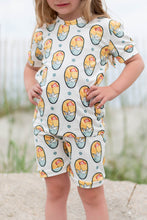 Load image into Gallery viewer, Sailboats Short Sleeve and Shorts Lounge Set
