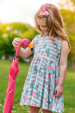 Load image into Gallery viewer, Flamingo Tank Dress Set
