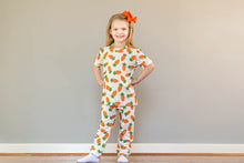 Load image into Gallery viewer, Bunny Ready Carrots Short Sleeve and Pants Lounge Set
