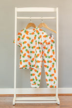 Load image into Gallery viewer, Bunny Ready Carrots Short Sleeve and Pants Lounge Set
