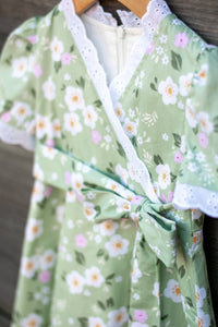 Handmade Flower Clip - M2M Spring Floral Dress