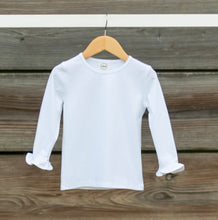 Load image into Gallery viewer, Cotton Ruffle Sleeve Layering Shirts
