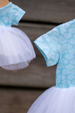 Load image into Gallery viewer, Handmade Flower Clip - M2M Seashell Tutu Dress
