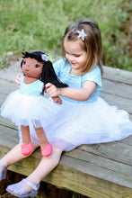 Load image into Gallery viewer, Seashell Tutu Doll Dress 15 inch or 18 inch
