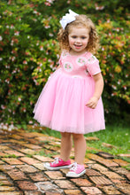 Load image into Gallery viewer, Pink Vintage Floral Tutu Dress
