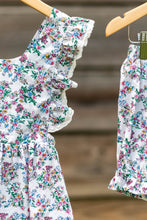 Load image into Gallery viewer, Wonderland Pinafore - White Floral
