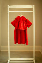 Load image into Gallery viewer, Red Dollie &amp; Me Dress Set
