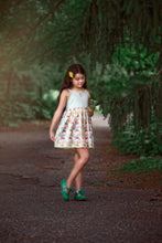 Load image into Gallery viewer, Jane Sweetheart Dress - Green Gingham
